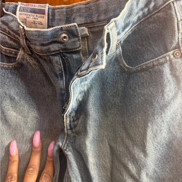 The Children's Place Men's Light Blue Relaxed Jeans - Picture 6 of 11